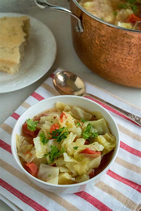 Super Easy Cabbage Soup - Sweet Pea's Kitchen