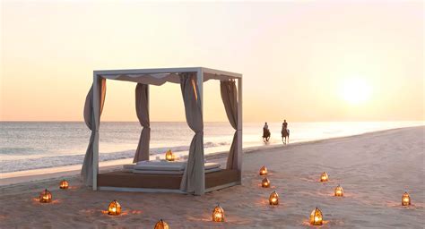 Al Baleed Resort Salalah by Anantara – Oman – Beach Cabana Sunset – TRAVOH