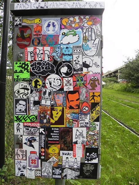 Street Stickers,2016 | Sticker street art, Street art graffiti, Graffiti art