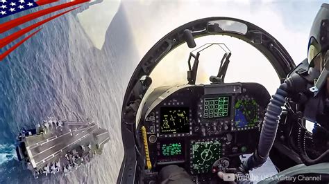 Top Gun Fighter Jet [F/A-18 Super Hornet] Impressive Cockpit View - YouTube