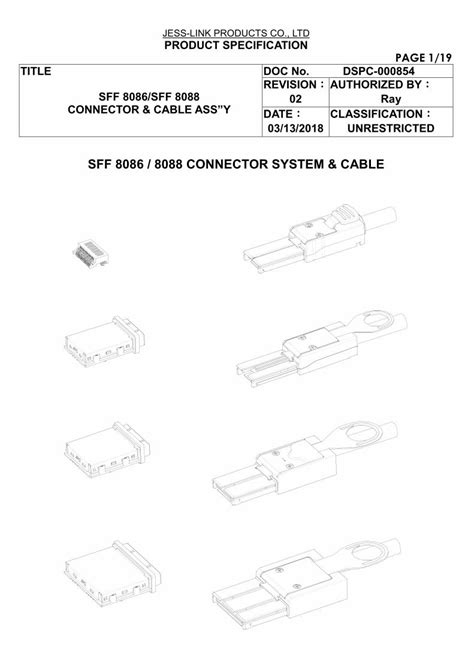 (PDF) SFF 8086 / 8088 CONNECTOR SYSTEM & CABLE - DOKUMEN.TIPS