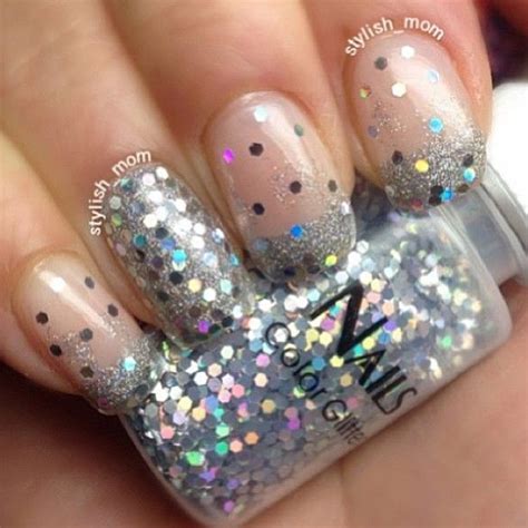 glitter nails | Diamond nail art, Nails inspiration, Really cute nails