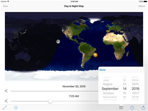 Day & Night Map at App Store downloads and cost estimates and app analyse by AppStorio