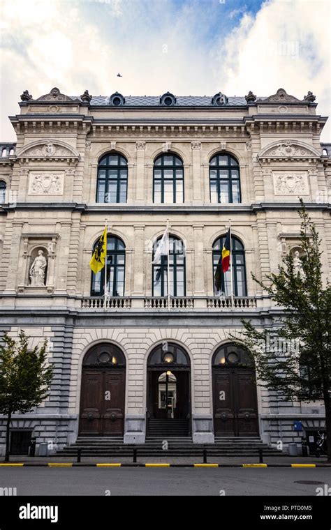 Entrance of the University of Ghent, Ghent University, Faculty of ...