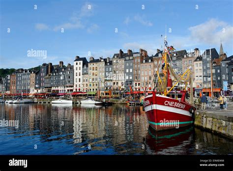 Port of Honfleur, Département Calvados, Basse-Normandie, France Stock Photo - Alamy