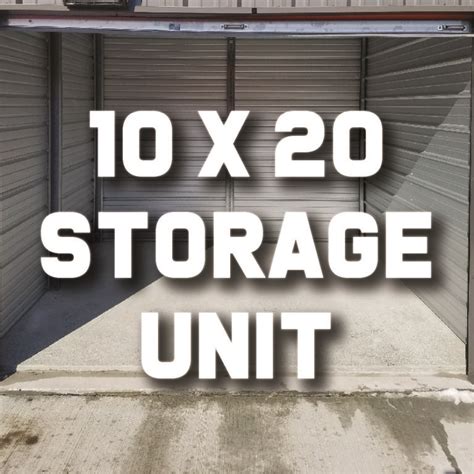 10 x 20 Storage Unit | Highland Self-Storage