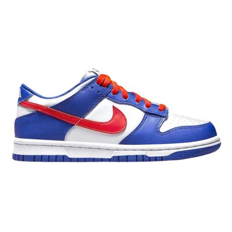 NIKE DUNK LOW ROYAL BLUE RED – UNEQUALED