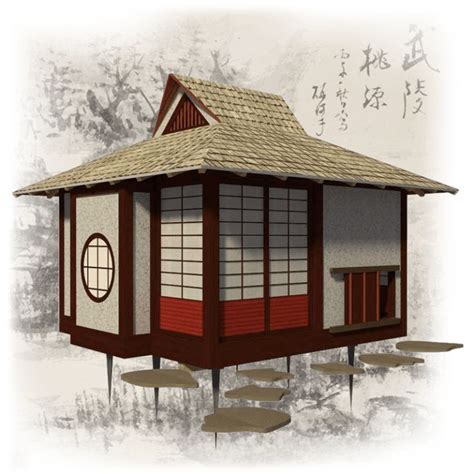 Teepee Plans | Tea house design, Small house plans, Japanese tea house