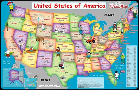 United States Map Of Vacation Spots Fresh Download Travel Map Usa Major Tourist Attractions Maps ...