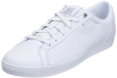 K-Swiss All Court Tennis Mens Size 10 White Leather Athletic Sneakers Shoes UK 9