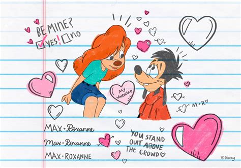 Max and Roxanne Wallpaper – Desktop/iPad | Disney Parks Blog