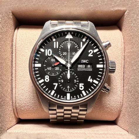 IWC Pilot Chronograph for $6,927 for sale from a Private Seller on Chrono24