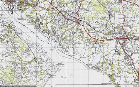 Old Maps of Hook - Francis Frith