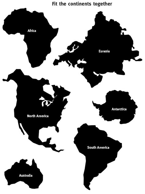 7 Continents, Cut And Paste, Teacher Stuff, Cut Outs, South America ...