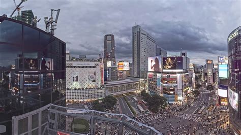 Shibuya Crossing View Platform 360VR 8K - YouTube