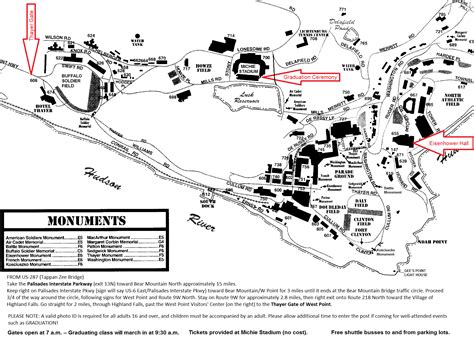 West Point Campus Map