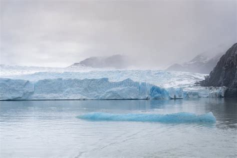 Grey Glacier at Torres Del Paine National Park in Chile Stock Image - Image of beautiful, scenic ...