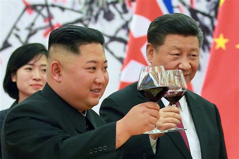 Chinese President Xi Jinping gives North Korean leader Kim Jong-un his ...