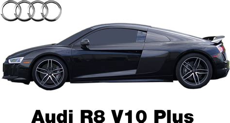 Download Audi R8 V10 Plus Side View | Wallpapers.com