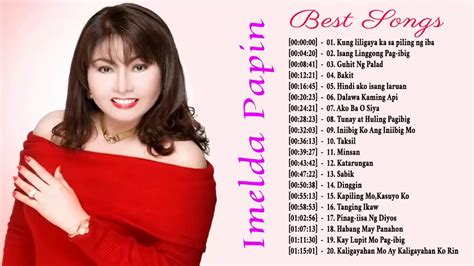 Imelda Papin Greatest Hits - Best Songs of Imelda Papin Opm Tagalog ...