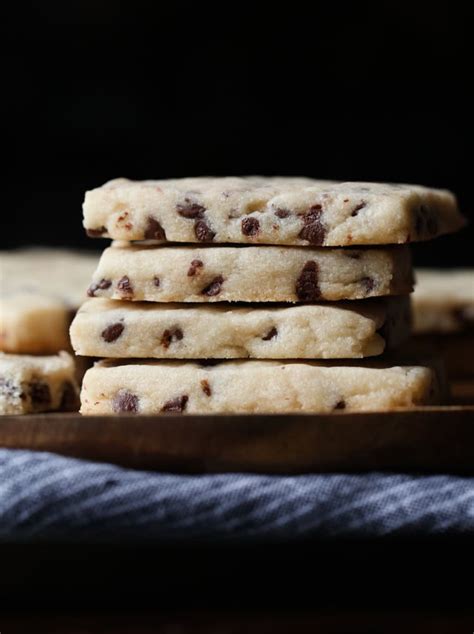 Chocolate Chip Shortbread - An Easy Twist on a Classic Cookie