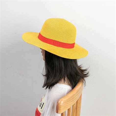 Monkey D. Luffy Straw Hat One Piece Anime Cosplay Cap - Etsy Canada