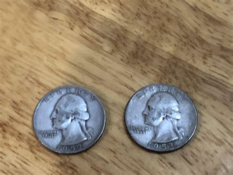 Found two silver quarters today! : r/coins