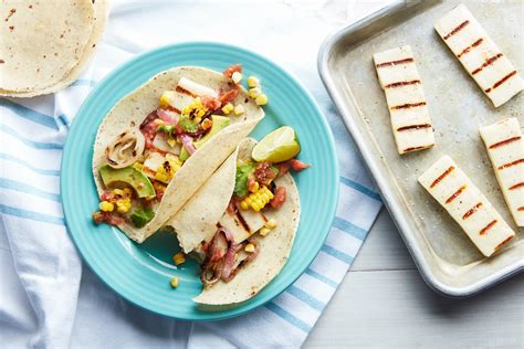 Grilled Cheese Tacos recipe | Epicurious.com