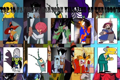 My Top 10 Favorite Cartoon Villains of The 1990's by Bart-Toons on ...