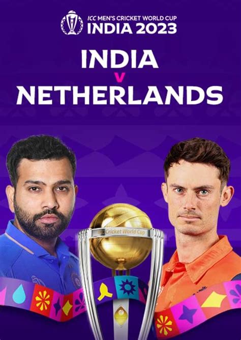 India vs Netherlands Live Streaming: How to Watch the ICC ODI World Cup ...