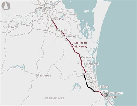 M1 Pacific Motorway capacity: Eight Mile Plains to Tugun ...