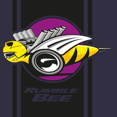 Dodge Ram Rumble Bee Logo Men's T-shirt - Customon