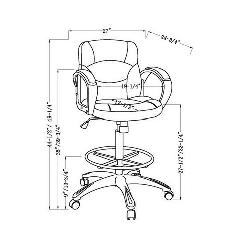Office Chair Height - Home Office Furniture Images Check more at http://www.drjamesghoodblog.com ...
