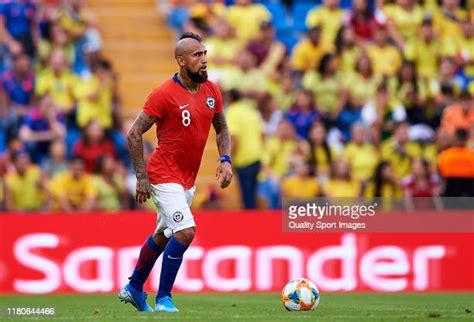 Arturo Vidal Chile International Photos and Premium High Res Pictures ...