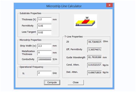 How to use Microstrip line calculator for impedance calculation? – Swimbi