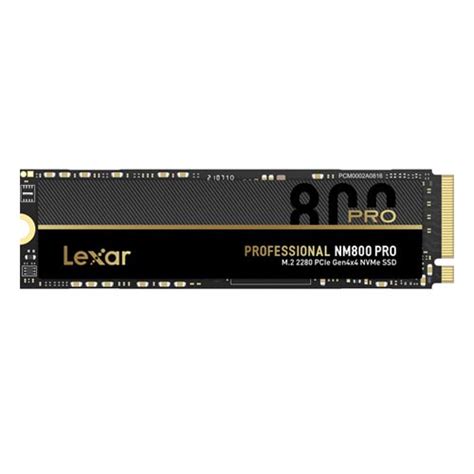 Buy Online Lexar Professional 1TB NM800 PRO PCIe 4.0 x4 NVMe M.2 Internal SSD LNM800P001T-RNNNG ...