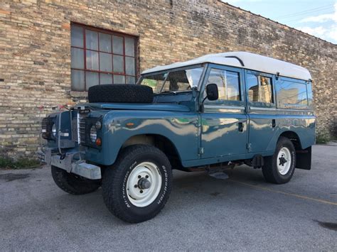 1973 Land Rover 109 Series III Diesel Dormobile for sale on BaT Auctions - closed on September ...