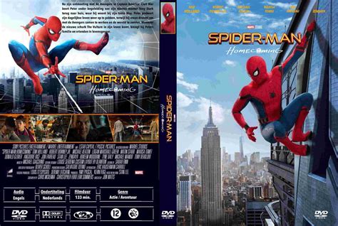 Tudo Capas 04: Spider-man Homecoming (2017) DUTCH R2 - Cover DVD Movie