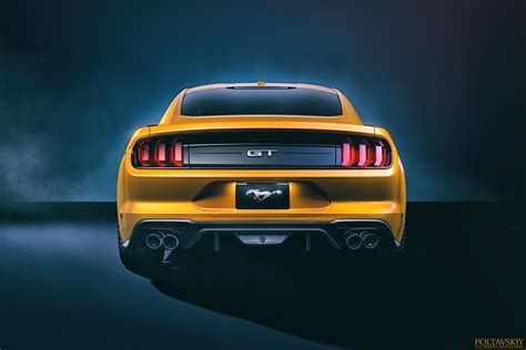 Ford Mustang GT Rear 4k, HD Cars, 4k Wallpapers, Images, Backgrounds ...