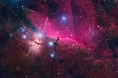 The Flame and Horsehead Nebula in Orion : r/astrophotography