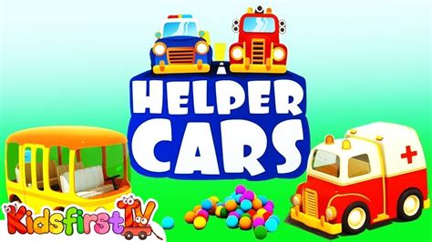 Helper Cars compilation 1. Car cartoons for kids. - YouTube