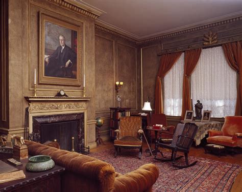 Living room of the Woodrow Wilson House and Museum, Washington, D.C ...