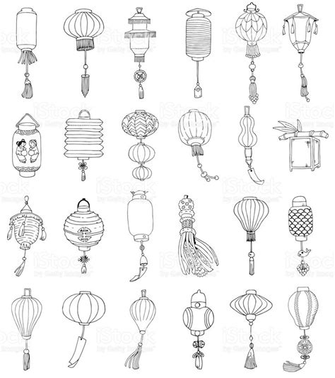 Chinese lanterns | Concept art drawing, Lantern drawing, Drawings