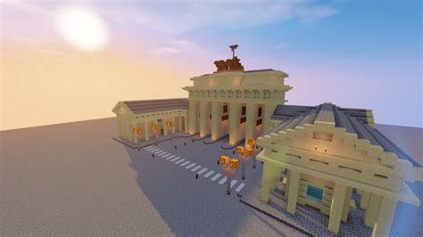 Brandenburg Gate Minecraft Map