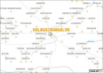 Kolbuszowa Dolna (Poland) map - nona.net