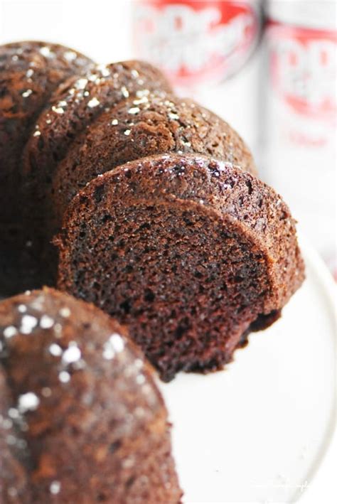 Diet Dr Pepper® Chocolate Cake