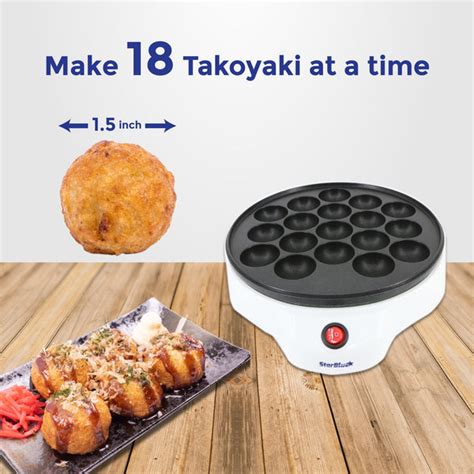 Takoyaki Maker with FREE Takoyaki picks - StarBlue