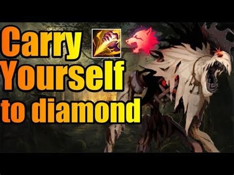 How to Carry Yourself to Diamond Playing Fiddlesticks Jungle! Full ...