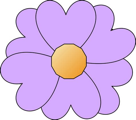 Flower Picture Simple - ClipArt Best