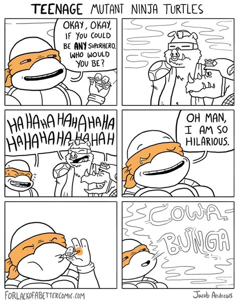 TMNTPartyVan.com, [COMIC] Michelangelo gets a little too wacky...